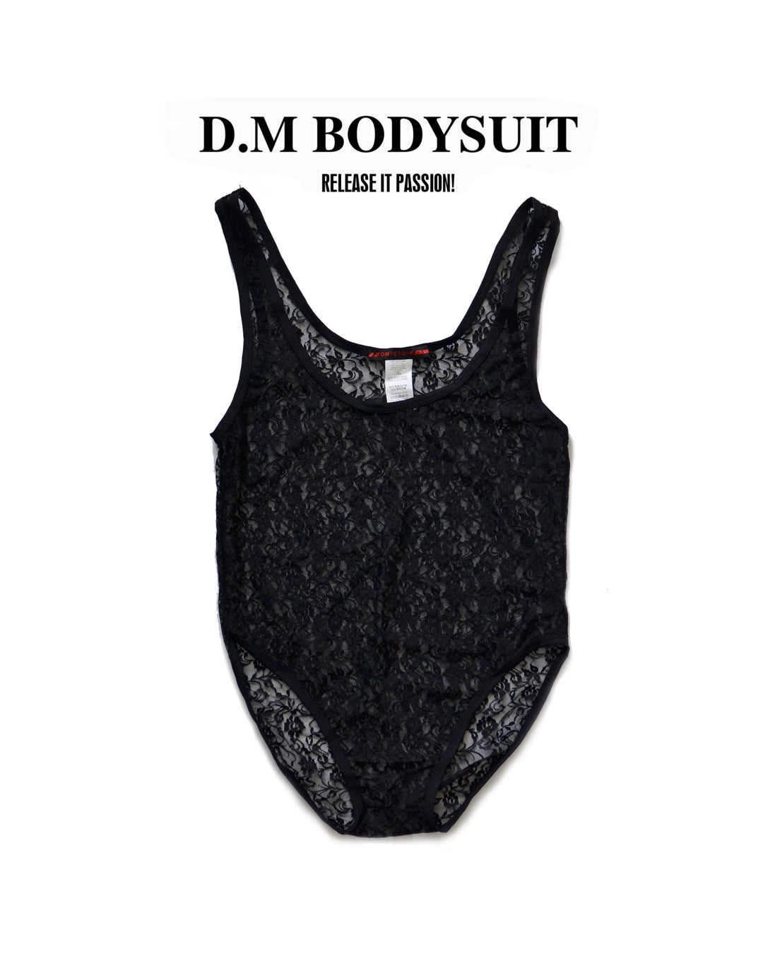 DM MEN’S FLORA LACE BODYSUIT