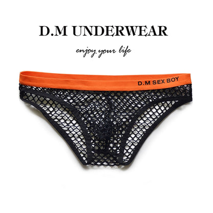 DM MEN’S FISHNET BRIEFS