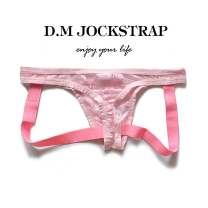 DM MEN’S T-BACK LACE JOCKSTRAP