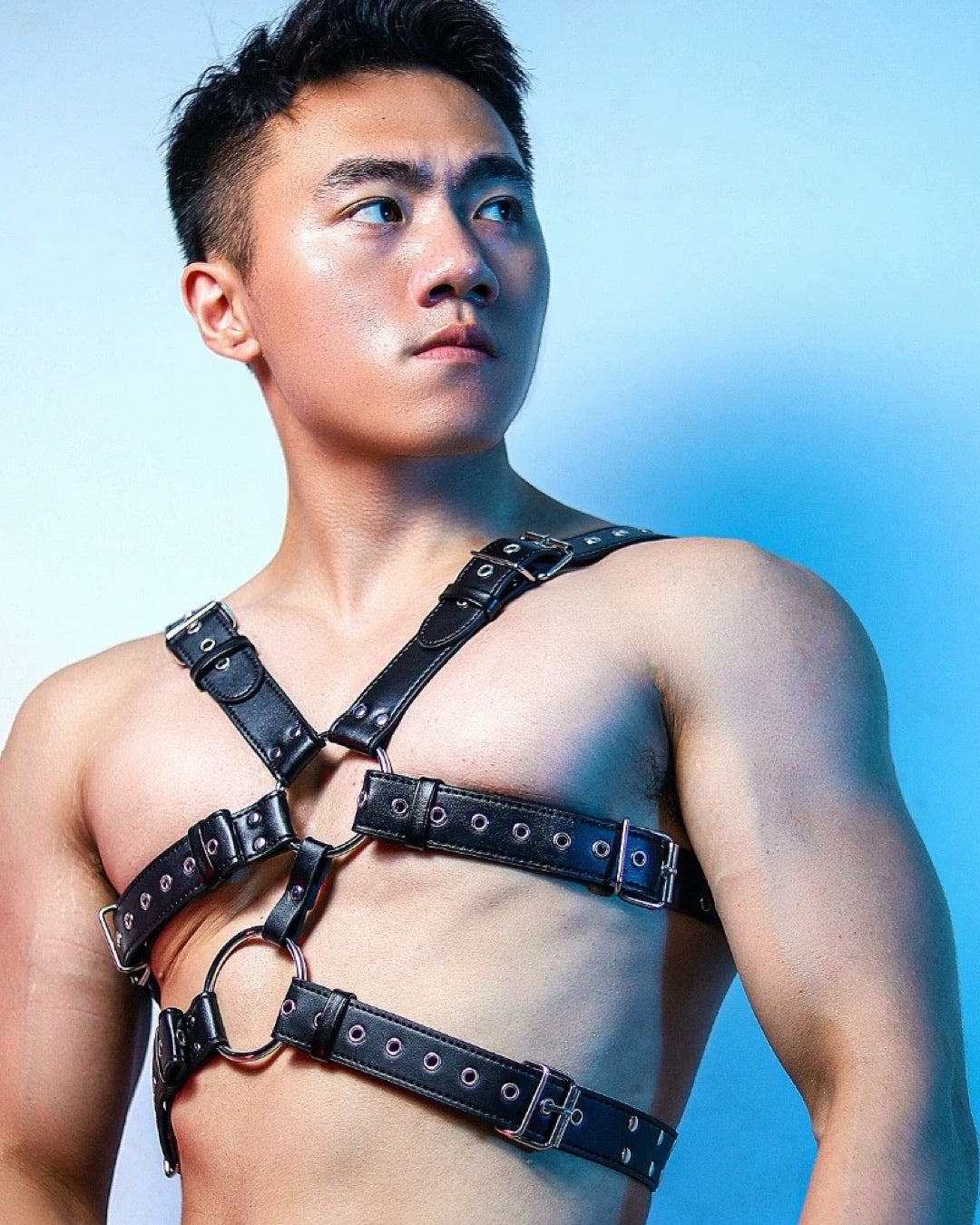 MARS BONDAGE LEATHER HARNESS