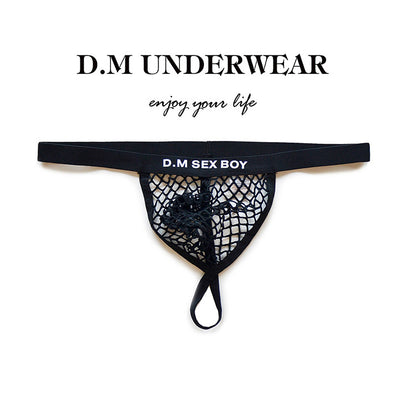 DM MEN’S FISHNET THONG