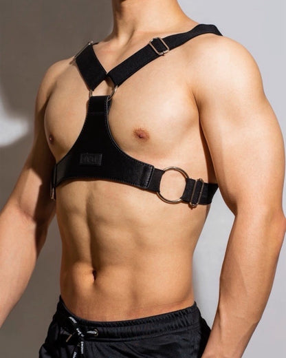 DM MEN’S ELASTIC PERFORMANCE LEATHER HARNESS