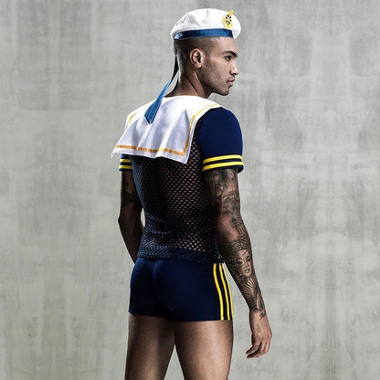 MEN’S ROLE PLAY SAILOR COSTUME PACK