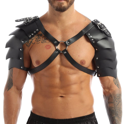 THE GLADIATOR MEN’S LEATHER HARNESS