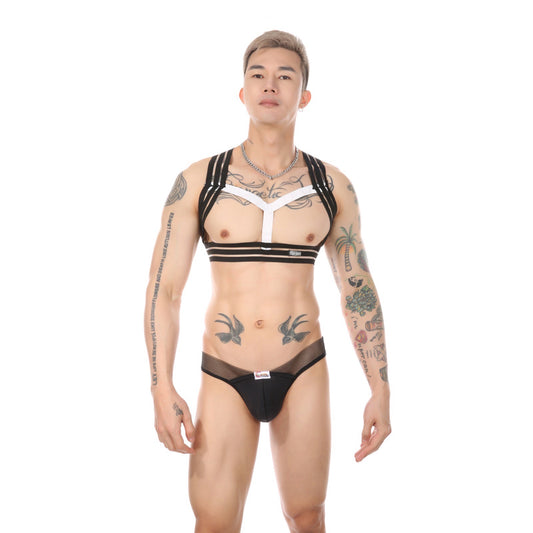 CLEVER-MENMODE PERFORMANCE HARNESS WITH ICE SILK THONG