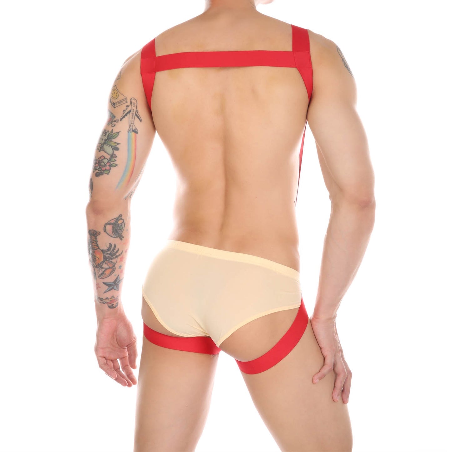 CLEVER-MENMODE C-RING BODYSUIT HARNESS