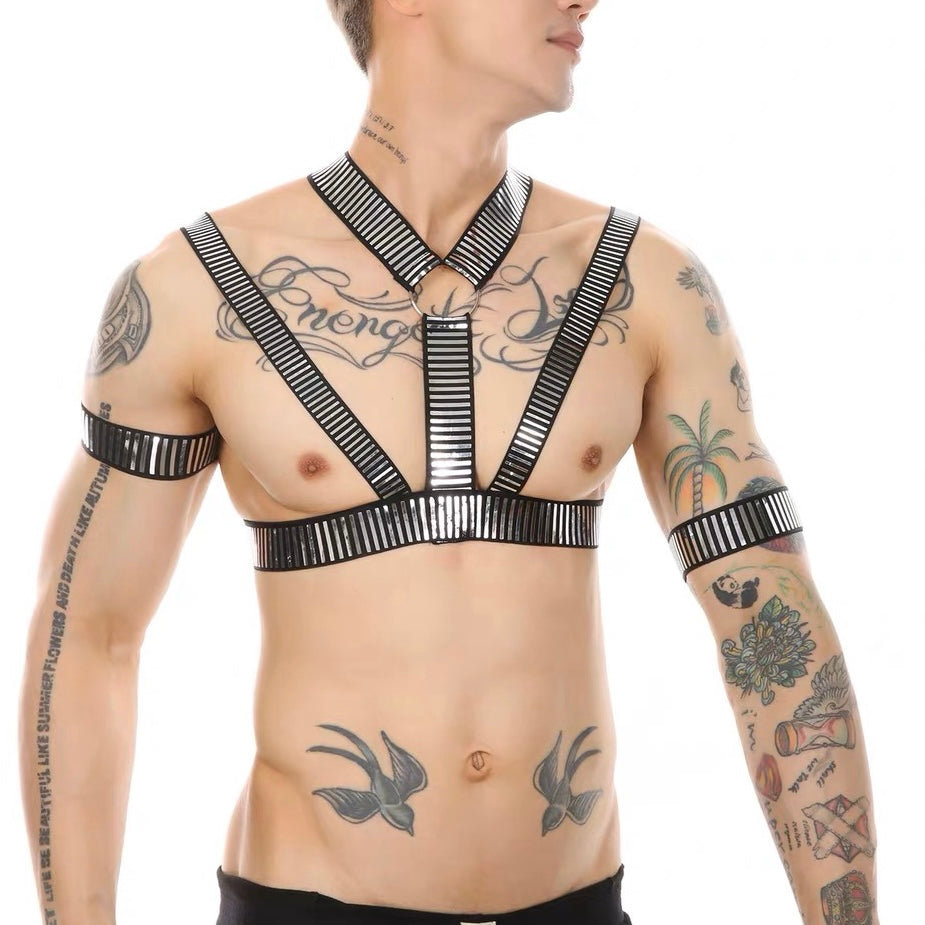 CLEVER-MENMODE CIRCUIT PARTY CHEST HARNESS